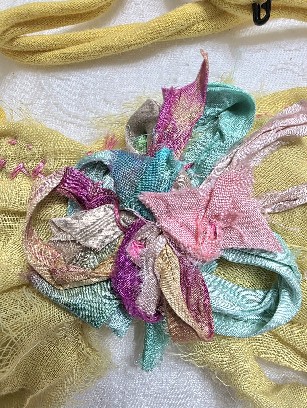 JABOT🩷 OOAK🩷REVERSIBLE NWT Chartreuse - Picture 2 of 9